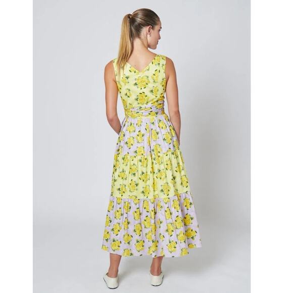 Rachel Antonoff Sandy Floral Print Dress - Picture 3 of 11
